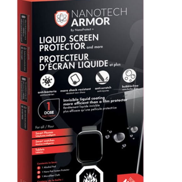 Nanotech Armor, Liquid Screen Protector, pouch - Picture 3 of 3